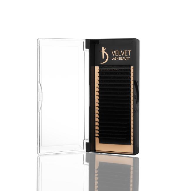 Velvet Lash Beauty Eyelash Extensions 0.7 C Mix (20 rows, lengths 6–15 mm)